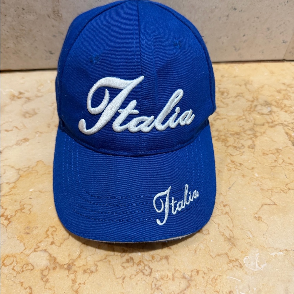 Blue Italia Kids Cap never worn